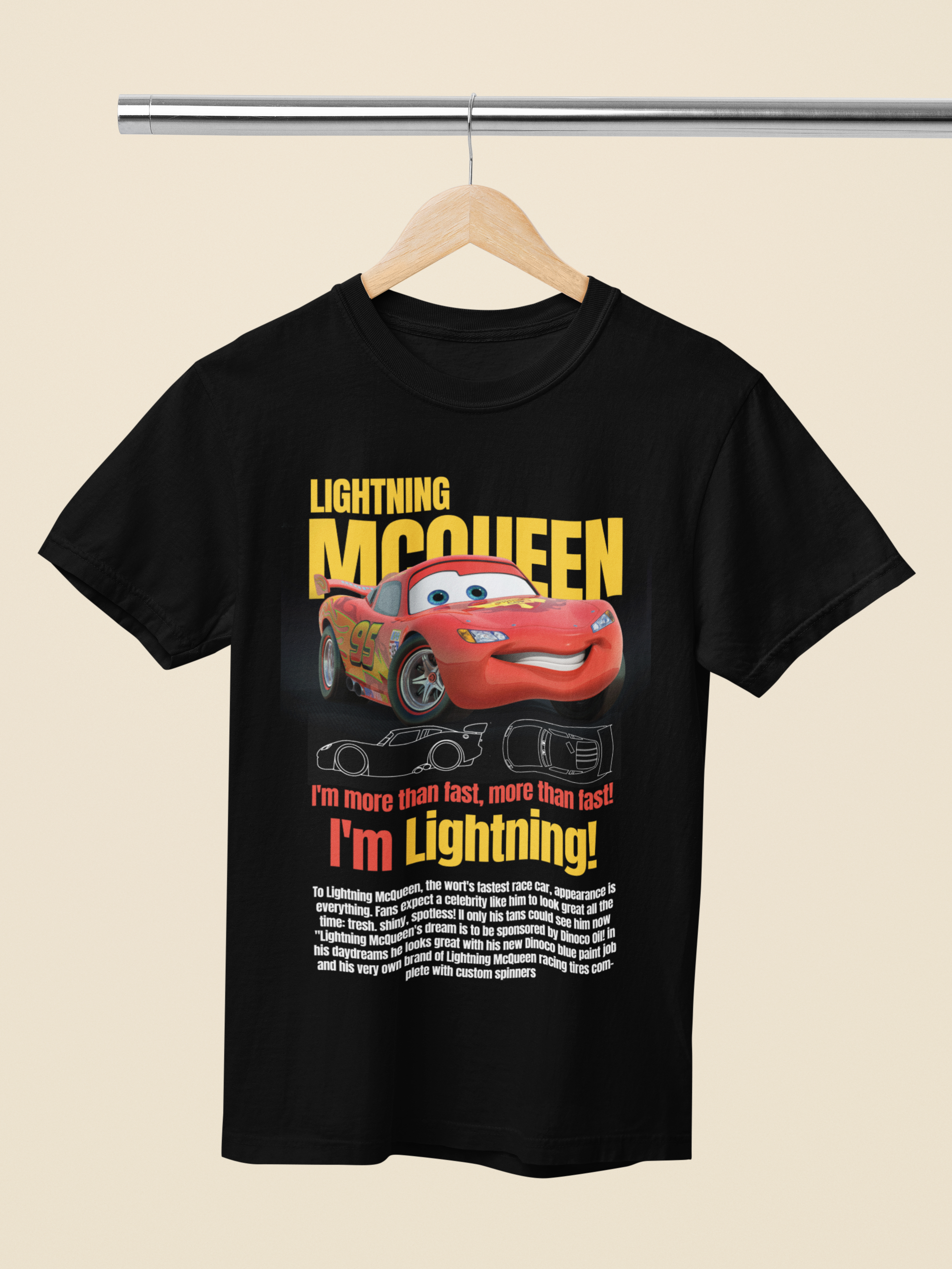 Lighting McQueen Oversize T-shirt