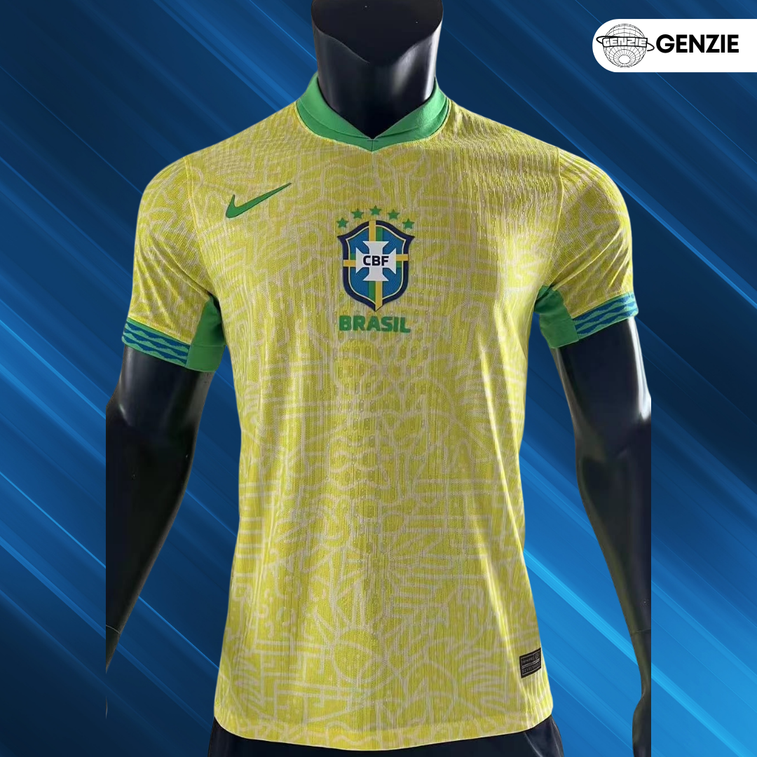 Player Version - Brazil Home Jersey 24/25