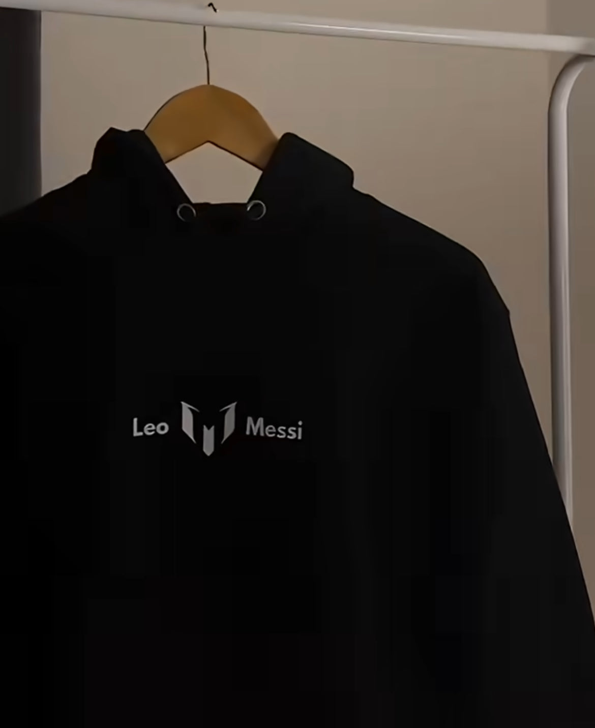 Leo Messi x Black Hoodie