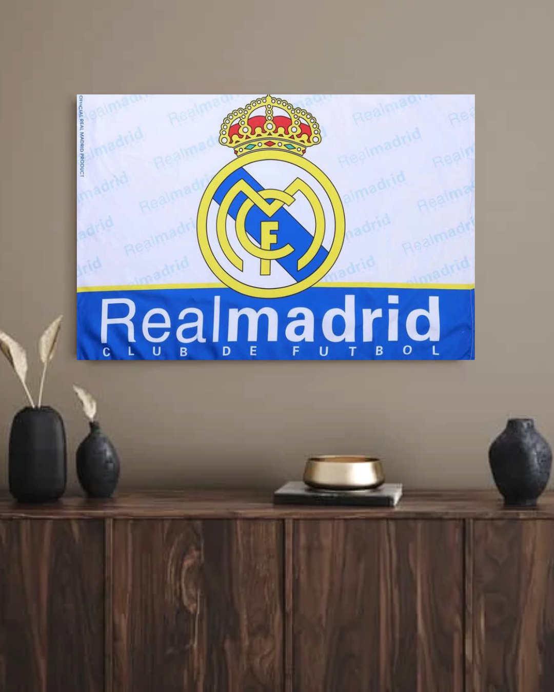 Real Madrid Football Club Flag