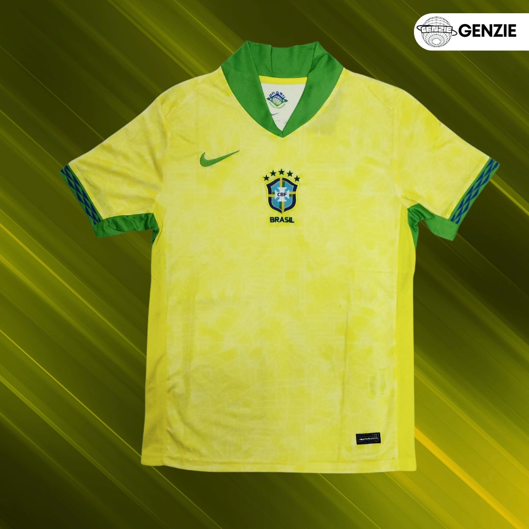 Elite Embroidered Jersey - Brazil Home 2024/25