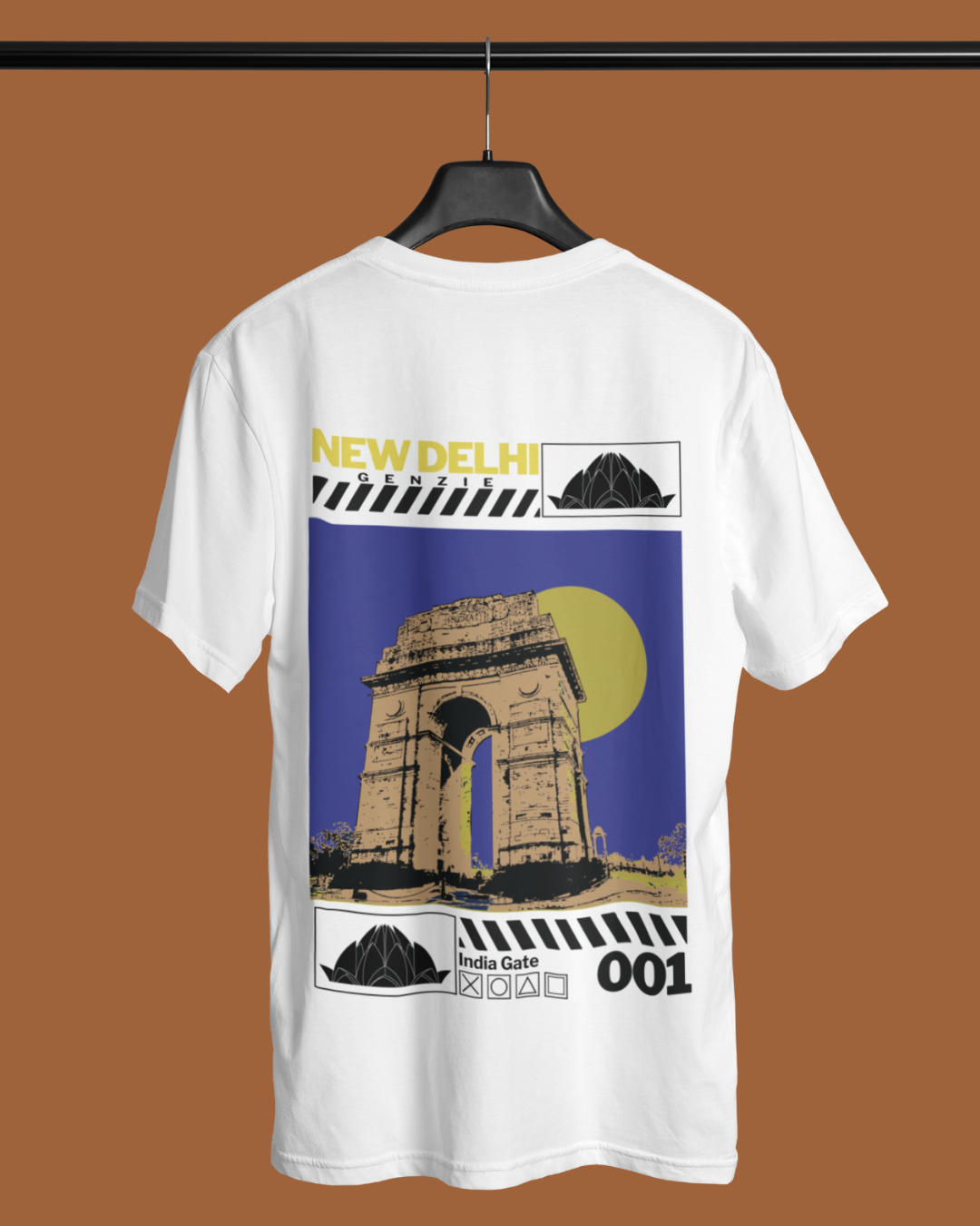 Delhi Oversized T-Shirt White