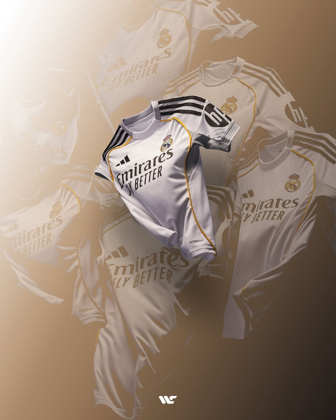 Real Madrid Home 2025-26 Player Version