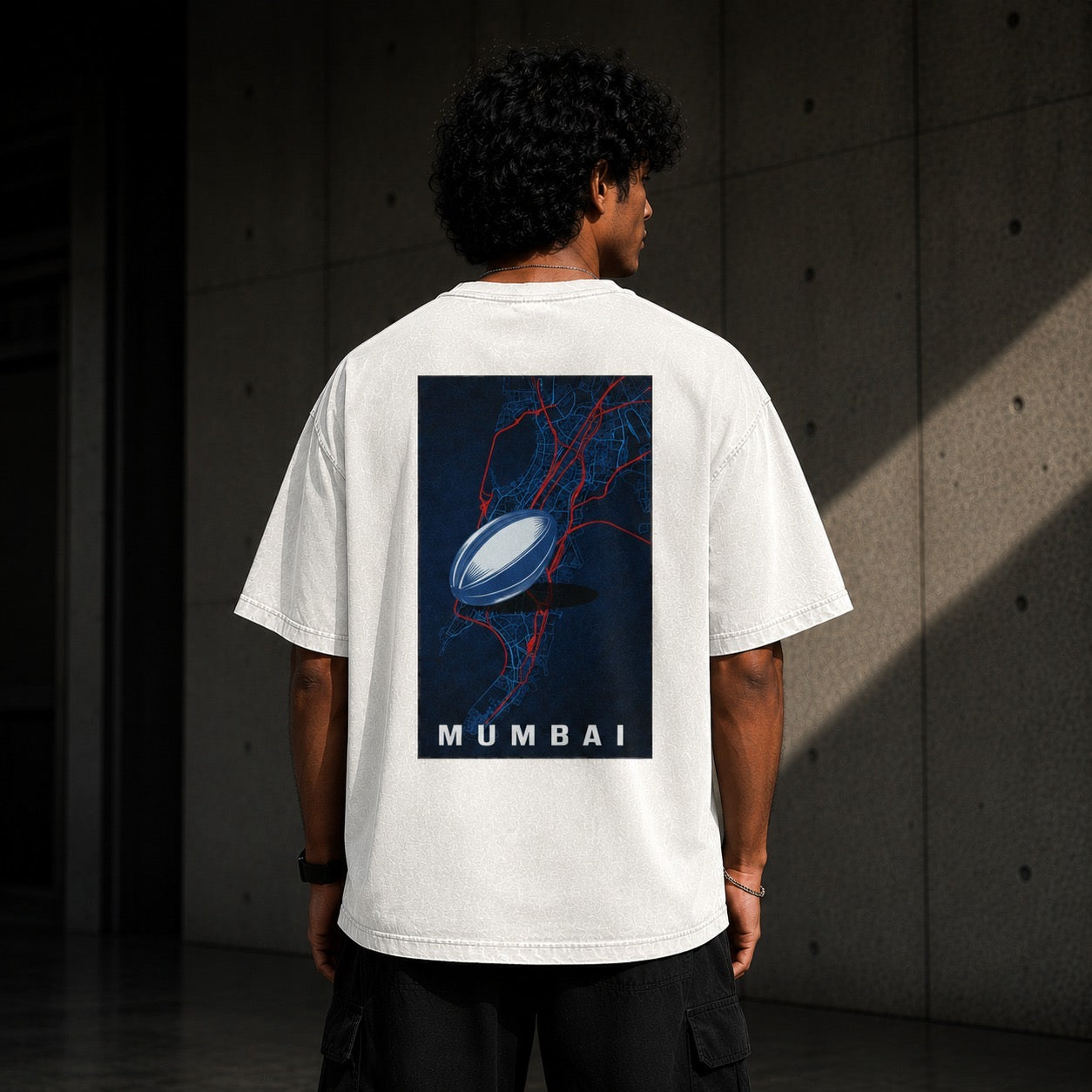 Mumbai Dreamers Official Fan Oversized T-Shirt