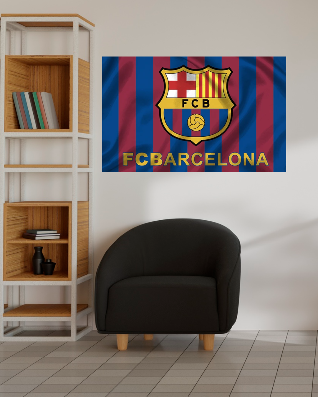 FC Barcelona Flag