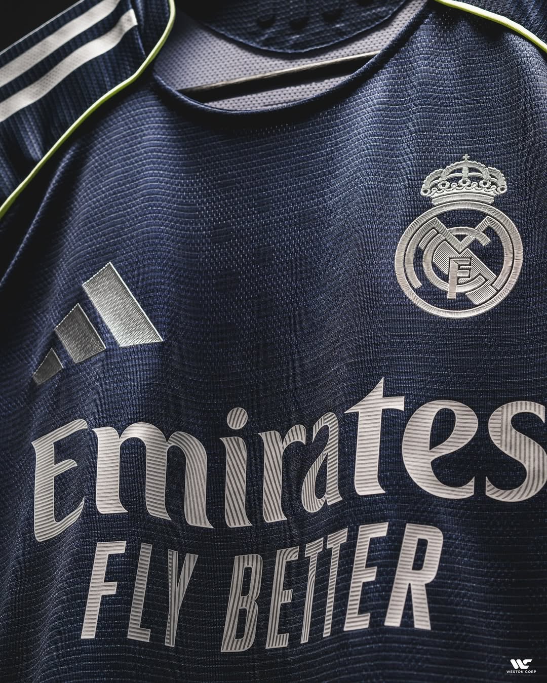 Real Madrid Away Jersey 2025-26 Player Version