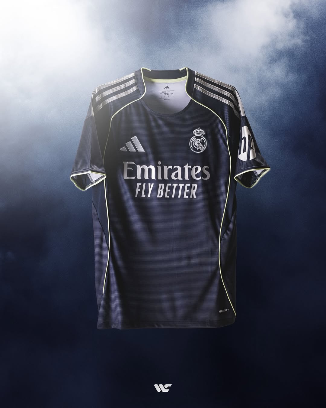 Real Madrid Away Jersey 2025-26 Player Version