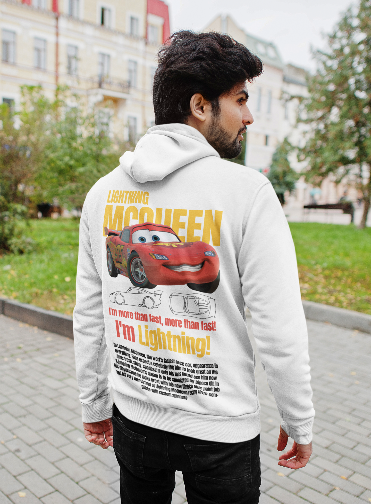 Lighting McQueen Oversize Hoodie