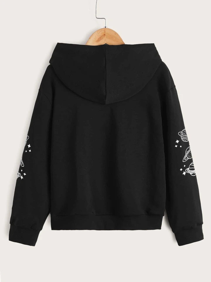 The Universe Hoodie Black