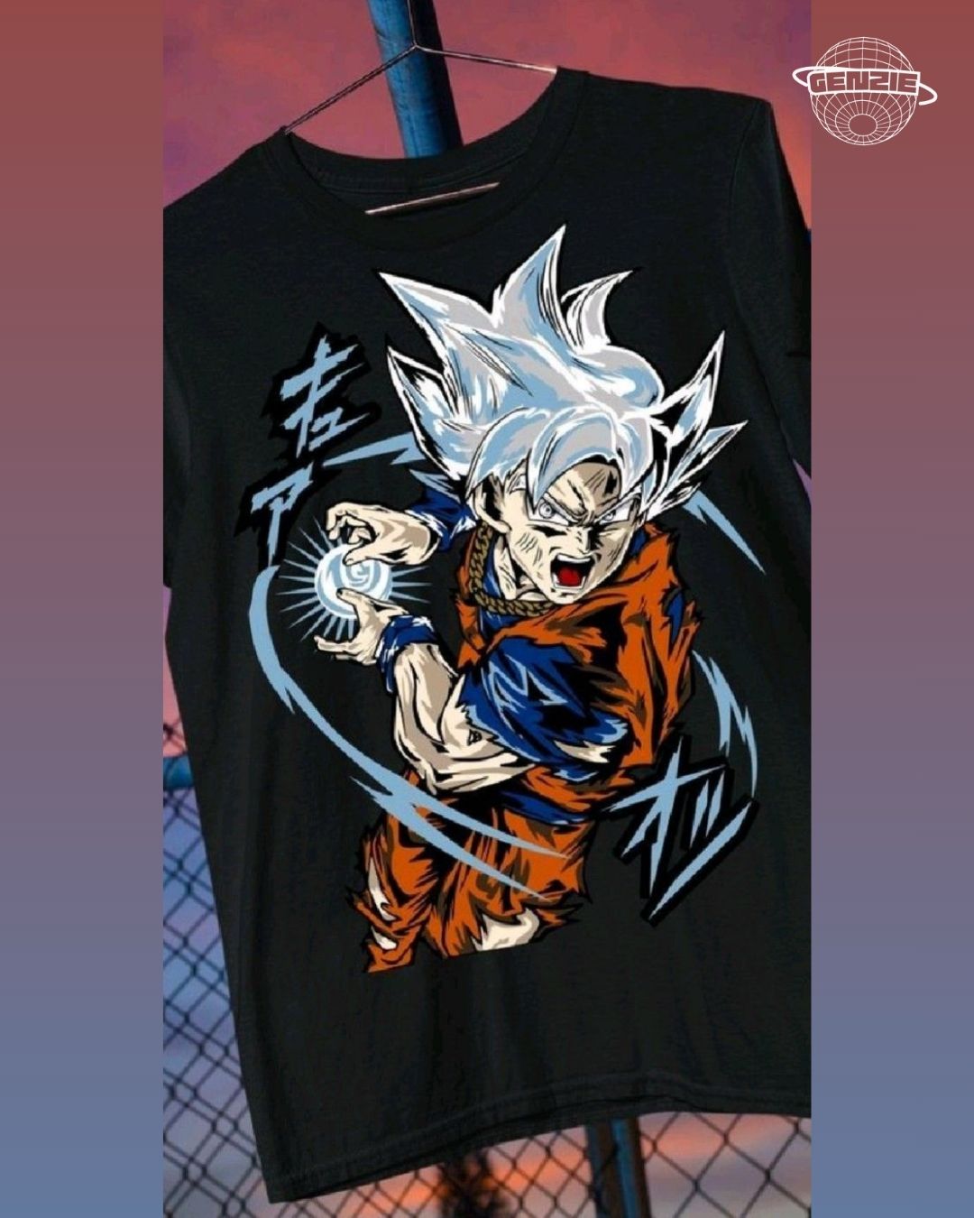 Goku Kamehameha oversize t-shirt