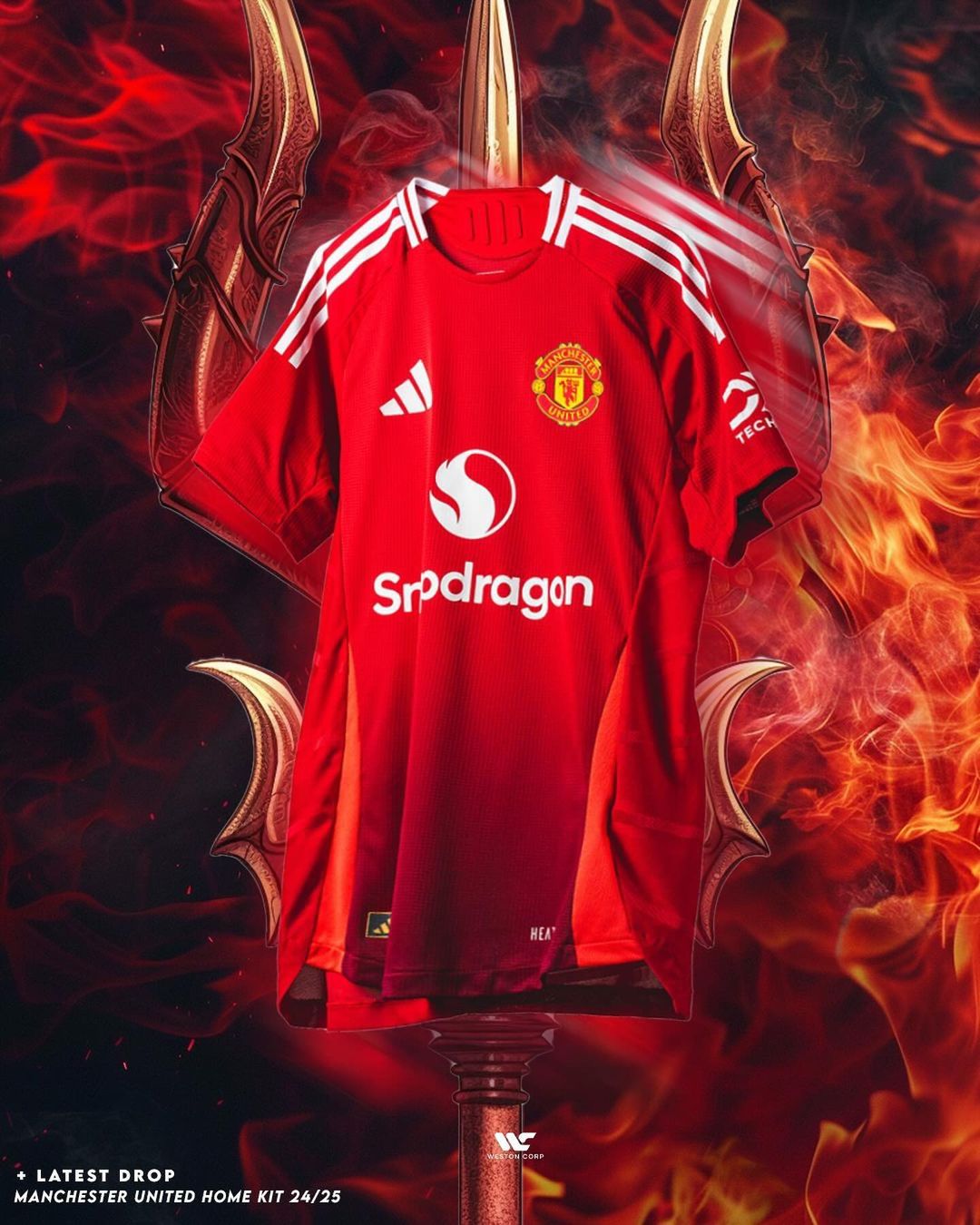 Player Version - Manchester United Home 24/25 Jersey