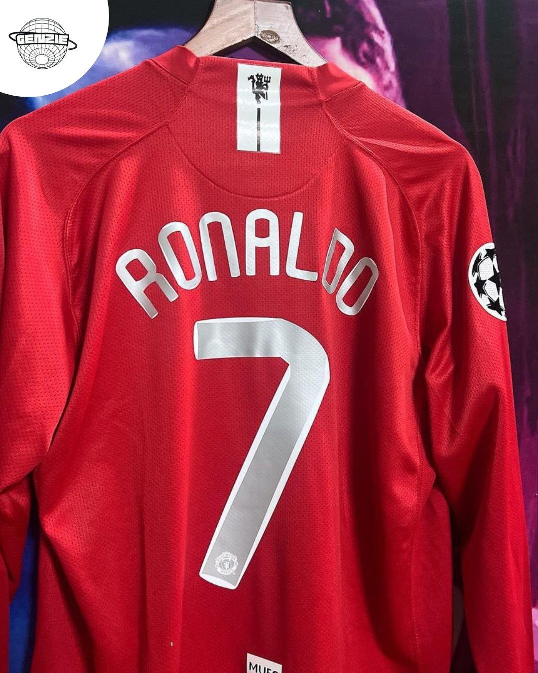 Retro Jersey - Full Sleeves Manchester United 2008