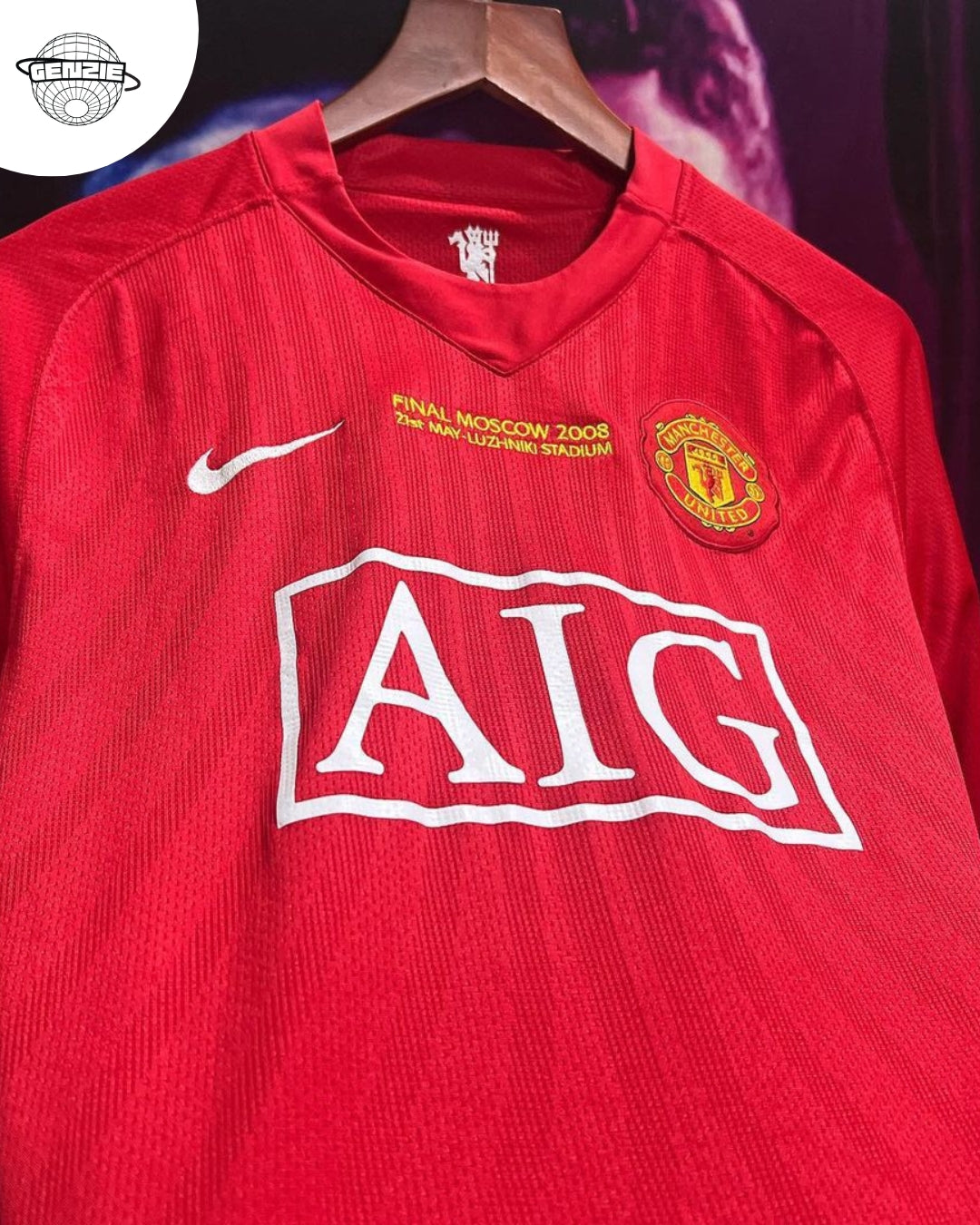 Retro Jersey - Full Sleeves Manchester United 2008