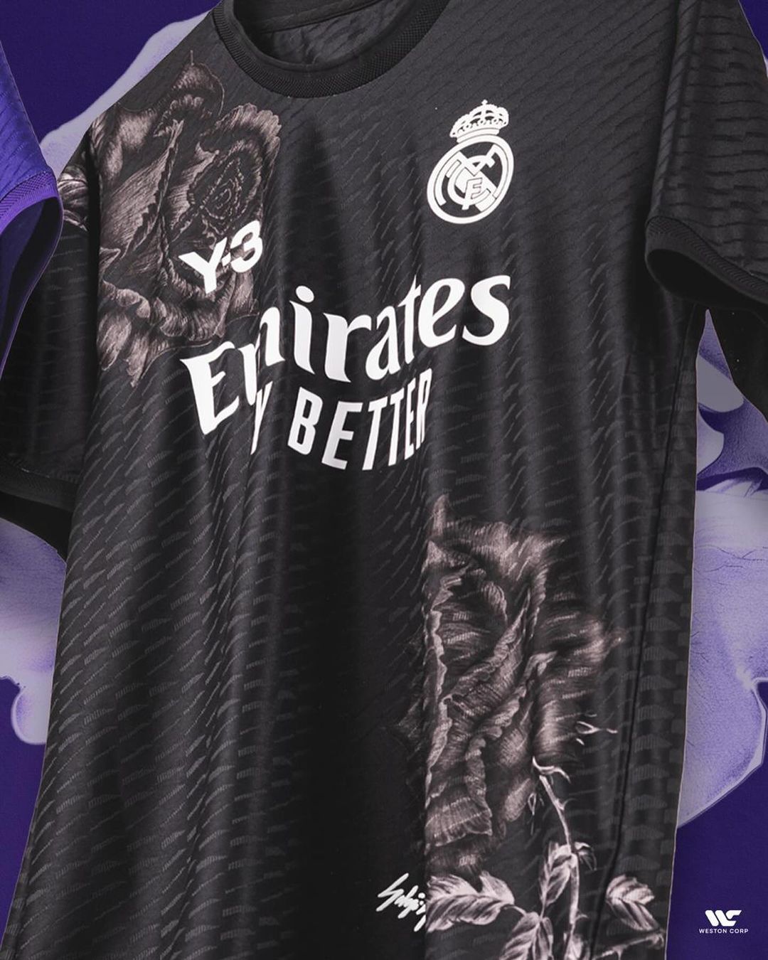 Player Version - Real Madrid Y3 Fourth 23/24 Jersey Black – Genzie