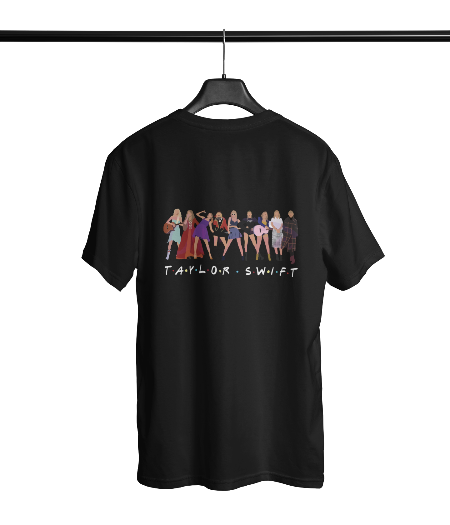 Taylow Swift Oversized T-Shirt Black