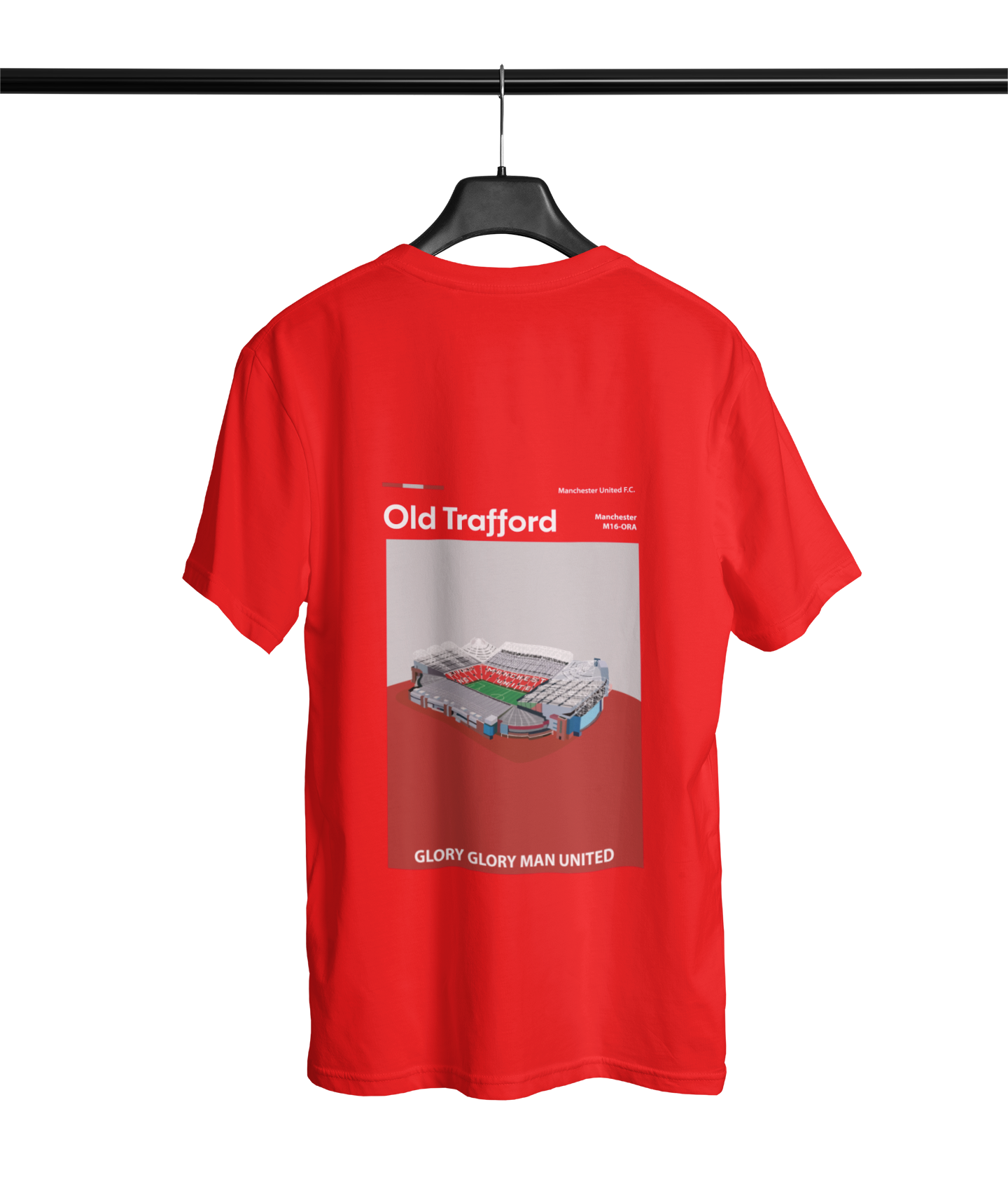 Manchester United Oversized T-Shirt Red