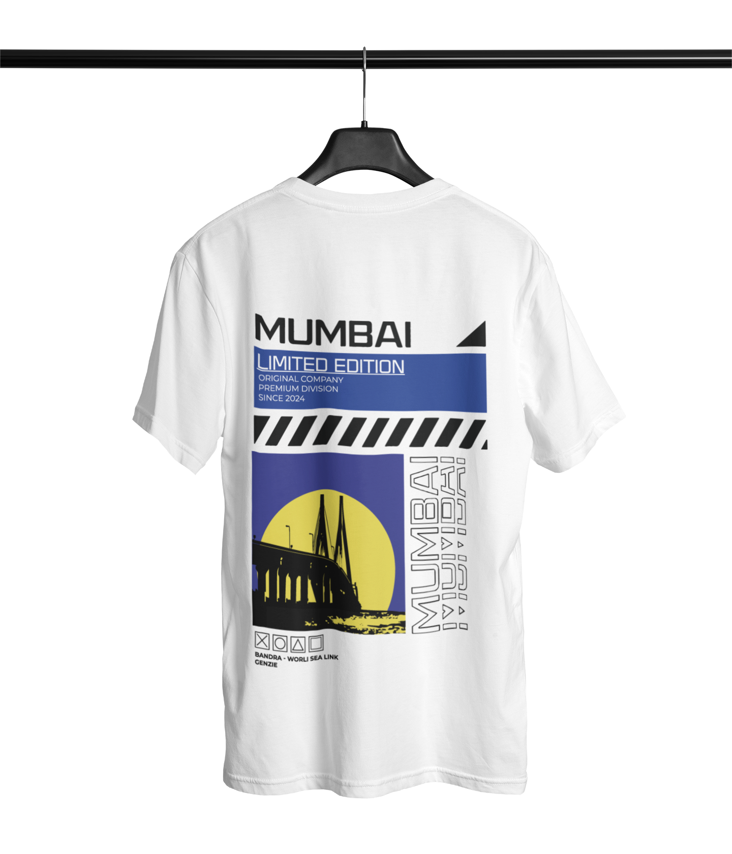 Mumbai Oversized T-Shirt White