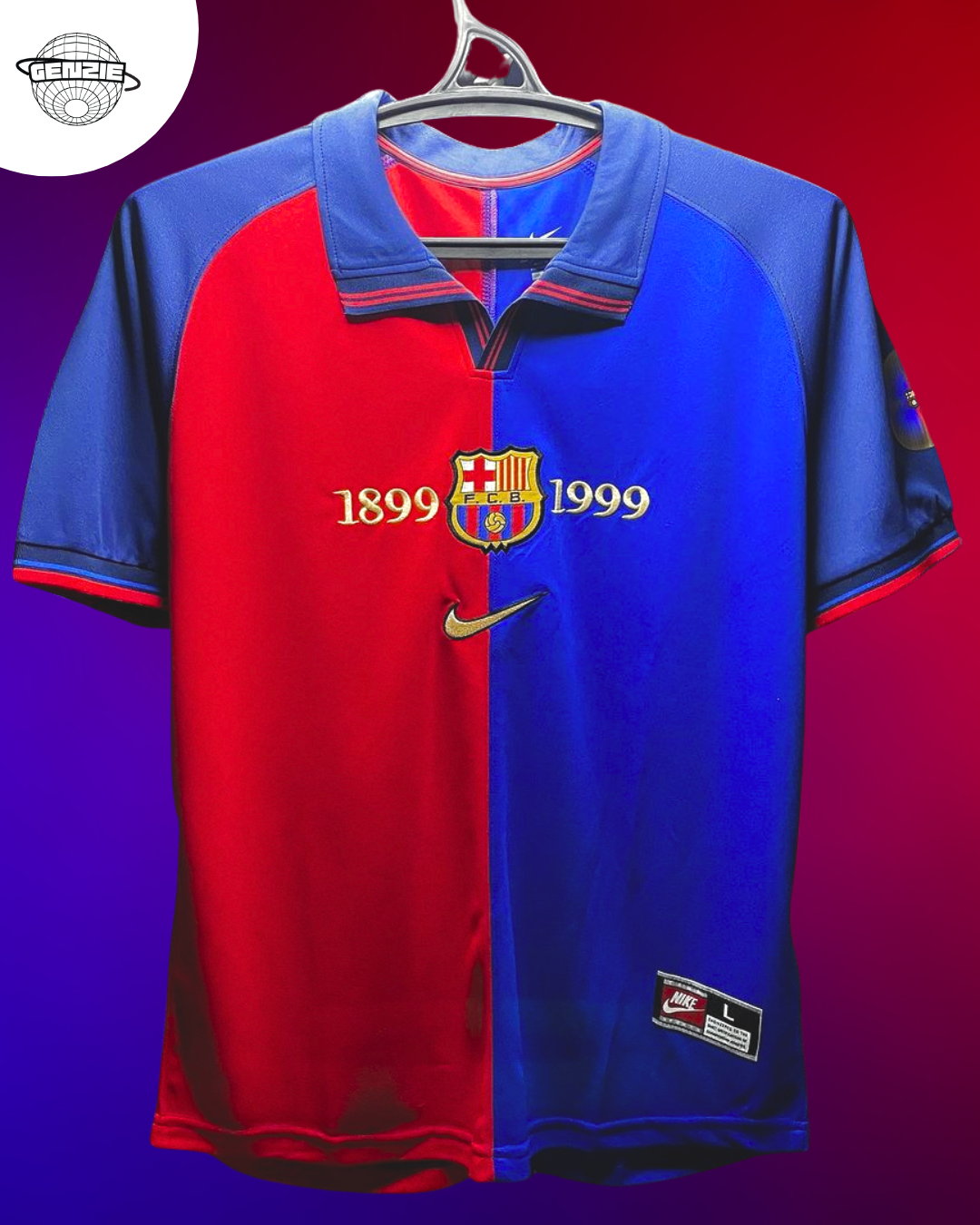 FC Barcelona Retro Kit 1999