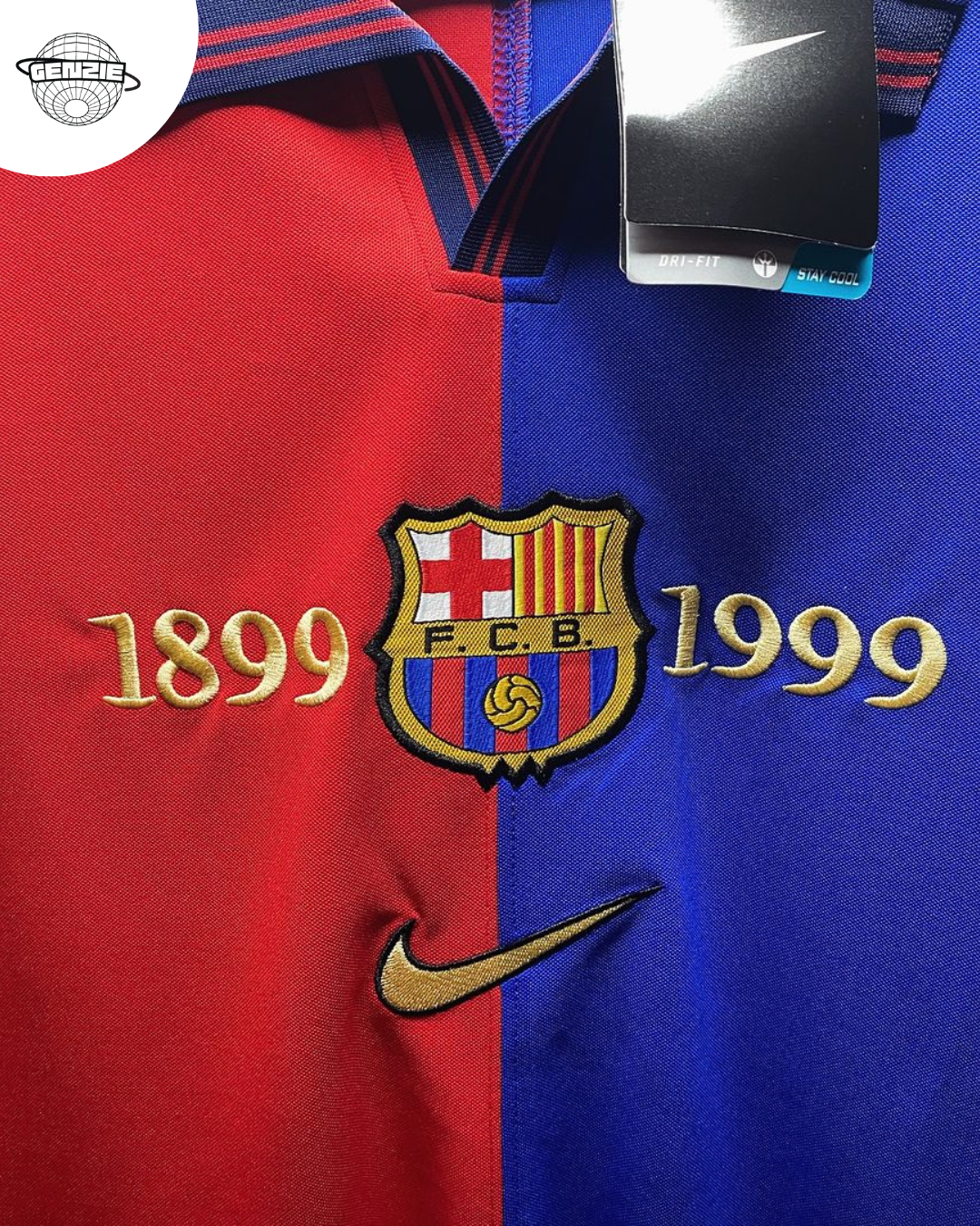 FC Barcelona Retro Kit 1999