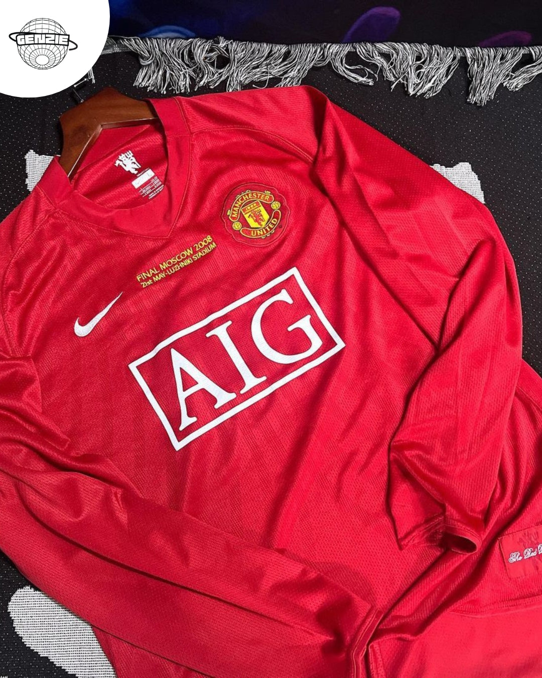 Retro Jersey - Full Sleeves Manchester United 2008