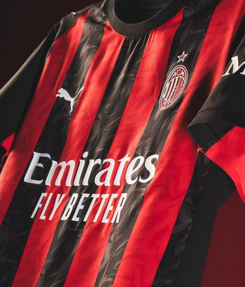 Ac milan 2025-26 home kit player version