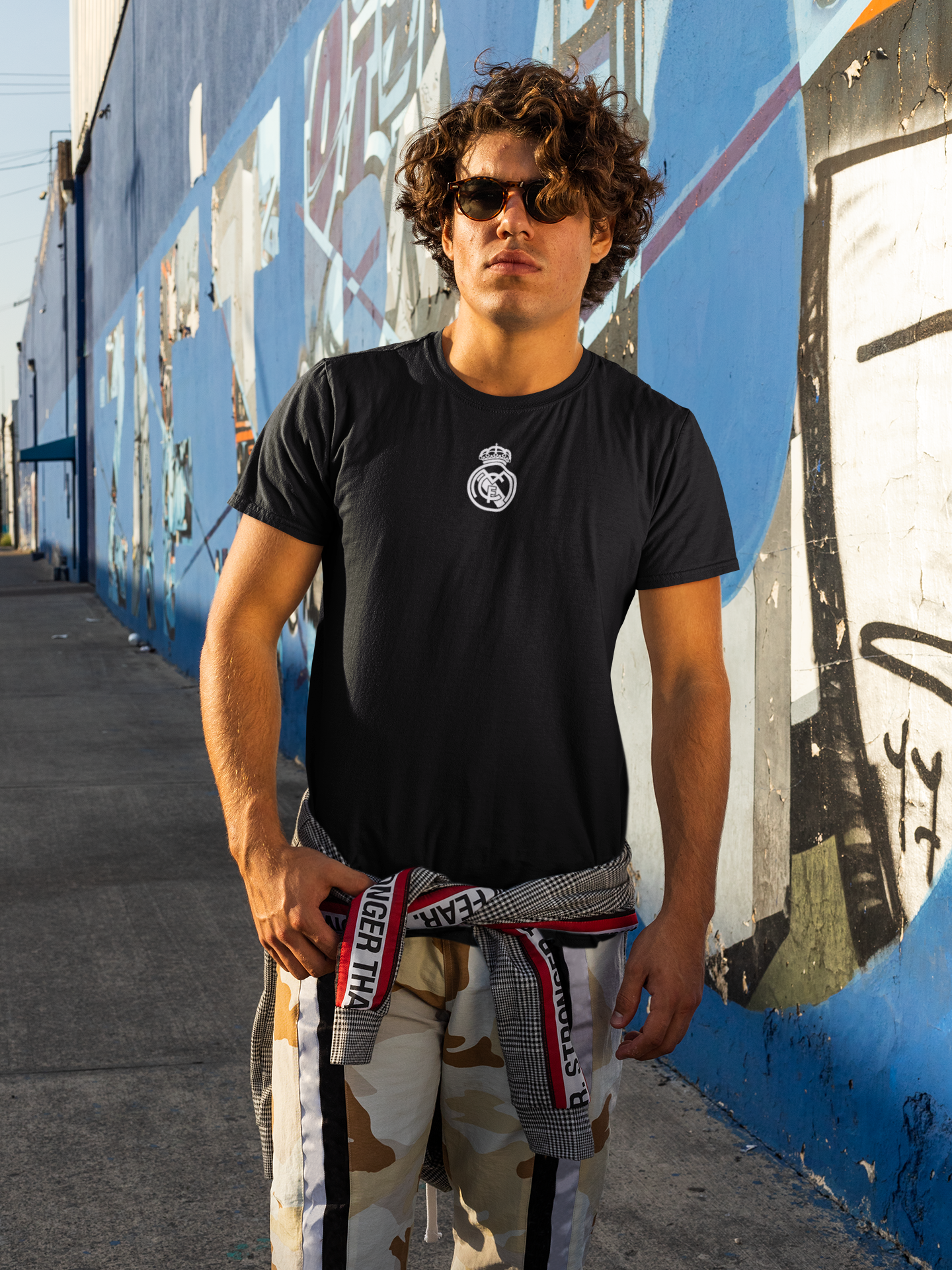 Real Madrid Ronaldo Oversized T-Shirt Black